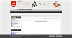 Desktop Screenshot of kfv-sigmaringen.de